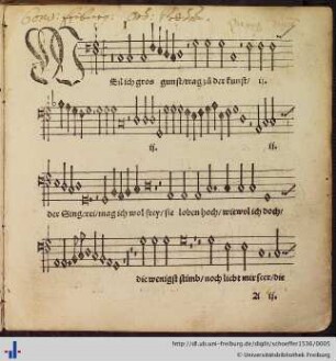 Fünff und sechzig teutscher Lieder
