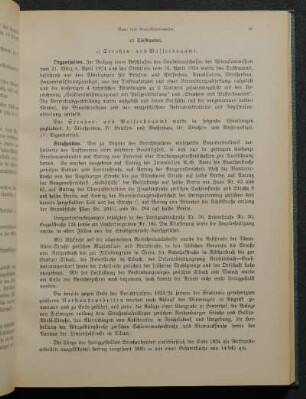 c) Tiefbauten.