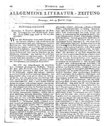 Lilien der deutschen Dichtung. Für einsame Spaziergänge, zur Stimmung des Geistes für Innigkeit, Schönheit, Erhabenheit und Wahrheit. [Hrsg. v. A. J. G. C. Batsch]. Jena: Göpferdt 1798 Abweichender Titel i. d. ALZ: Lilien der deutschen Dichtkunst