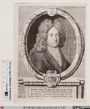 Bildnis Johann Klein (1708 von)