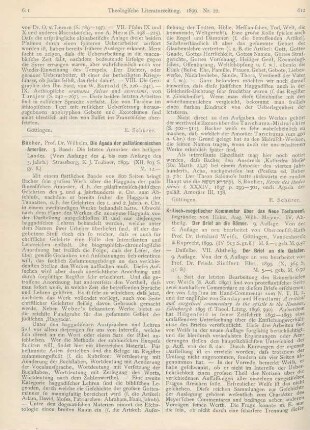 612-614 [Rezension] Meyer, Heinr. Aug. Wilh., Kritisch-exegetischer Kommentar über das Neue Testament. 7. Abth.: Der Brief an die Galater. 9. Aufl