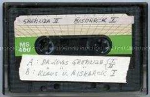 Interview mit Louis Gremliza und Klaus von Bismarck im Rahmen des Projekts "Abschied meiner Generation"