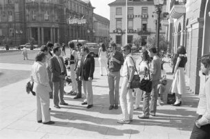 Informationsbesuch von Professoren und Studenten der Technischen Universitäten Wien und Eichstätt bei der Stadtverwaltung Karlsruhe