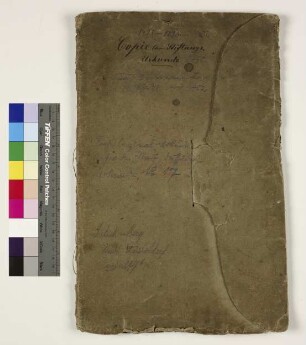 Abschrift der Schützen Urkunden (St. Sebastianus Bruderschaft)