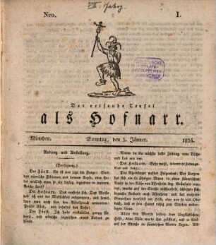 Der Hofnarr. 1834