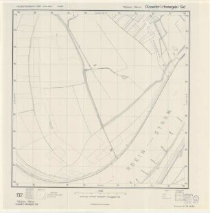 Himmelgeist - Süd, Deutsche Grundkarte, Blatt 132
