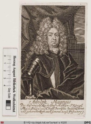 Bildnis Adolph Magnus Graf von Hoym
