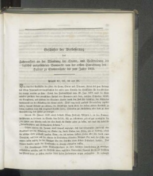 Geschichte der Verbesserung des Fahrwassers an der Mündung der Swine, [...].