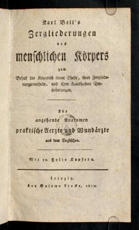 I-II, Titelblatt