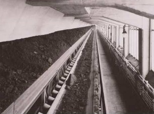Schwarze Pumpe, Rohkohleband, Rohkohlebunker, Brikettfabrik