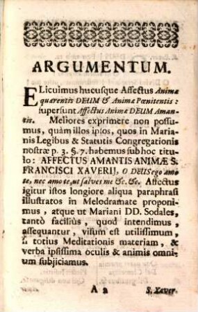 Sanctus Franciscus Xaverius moriens sive affectus animae deum amantis