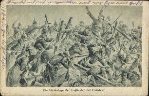 Die Niederlage der Engländer bei Festubert.