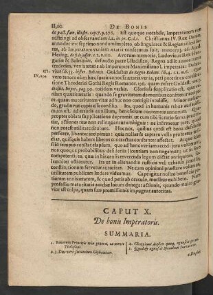 Caput X. De bonis Imperatoris