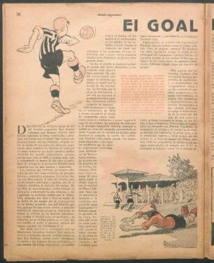El goal fatal : Un cuento deportivo de Salustiano González