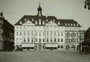 Dresden. Altes Rathaus und Löwen-Apotheke