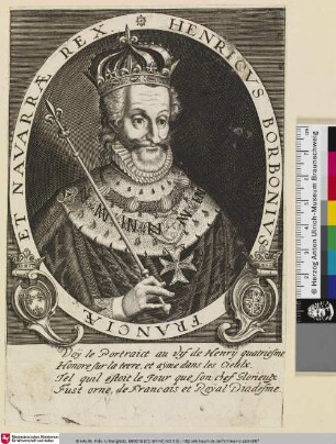 Henricus Borbonius Franciae Et Navarrae Rex.