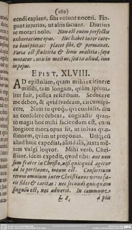 Epist. XLVIII.