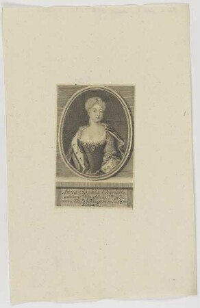 Bildnis der Anna Sophia Charlotta
