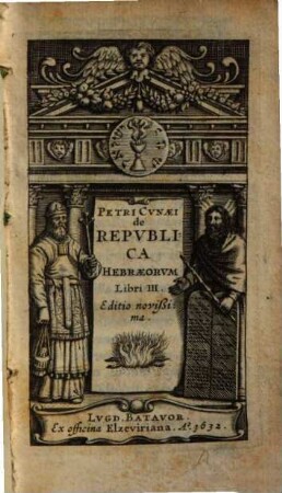 De republica Hebraeorum : libri 3