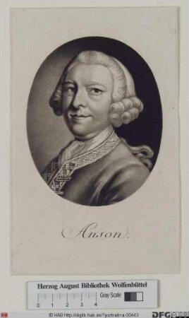 Bildnis George Anson (1747 baron)