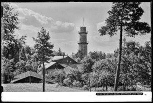 Pfaffenstein, Berg-Gasthaus und Aussichtsturm