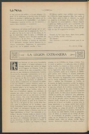 La legión extranjera