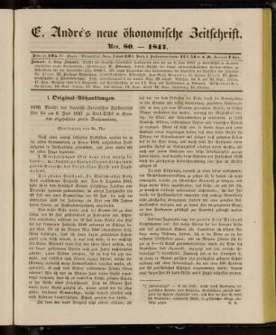 Nro. 80. - 1847