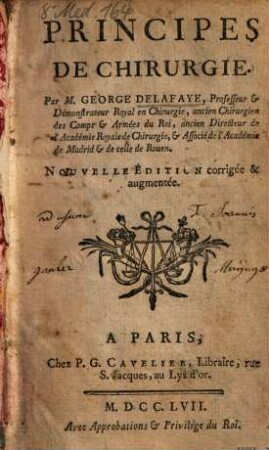 Principes De Chirurgie