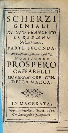 Scherzi Geniali, 2