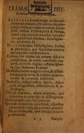 Physice, Siue potius Syllogae Physicae rerum eruditarum : Ad Omnem Vitam utilium, iucundarum et variarum, testimoniorum Graecorum et Latinorum, veterum atque recentium eruditorum Scriptorum, varietate fere conditae et illustratae: Ac De Praelectionibus atque notationibus variis Michaelis Neandri, excerptae, 1