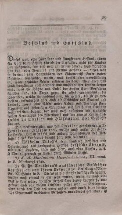 Beschluß und Entschluß