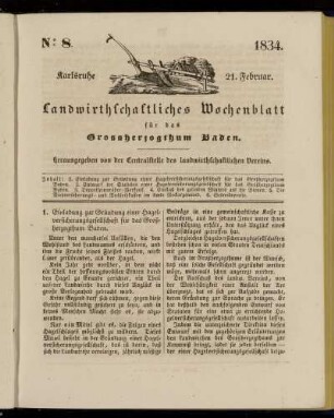 No 8. 21. Februar. 1834