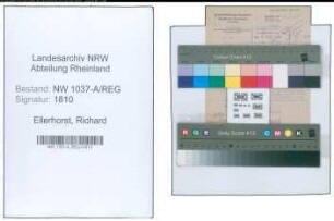 Entnazifizierung Richard Ellerhorst , geb. 14.03.1898 (Ingenieur)
