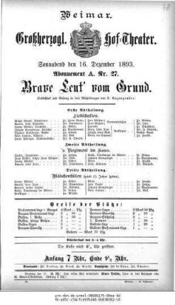 Brave Leut' vom Grund
