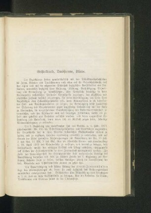 Geisteskranke, Taubstumme, Blinde.