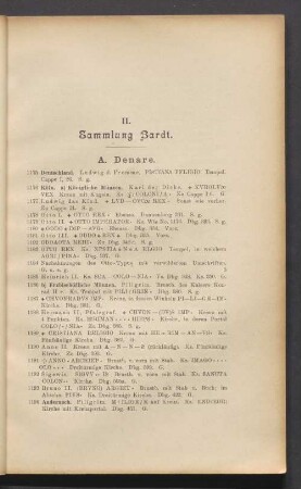 II. Sammlung Bardt