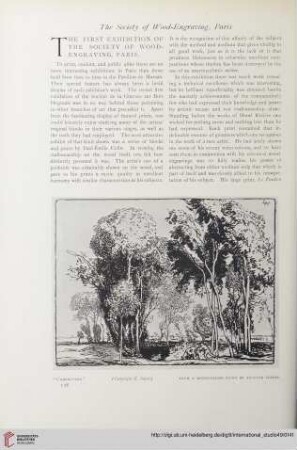 Vol. 49 (1913) = No. 194: The first exhibition of the Society of Wood-Engraving, Paris