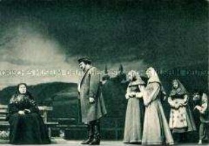 Szenenfoto aus dem Theaterstück "Das Gewitter"
