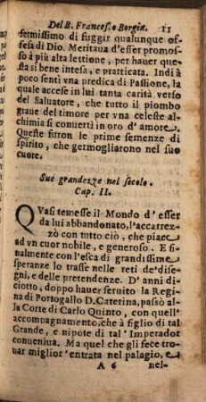 Ragguaglio della santa Vita del B. Francesco Borgia