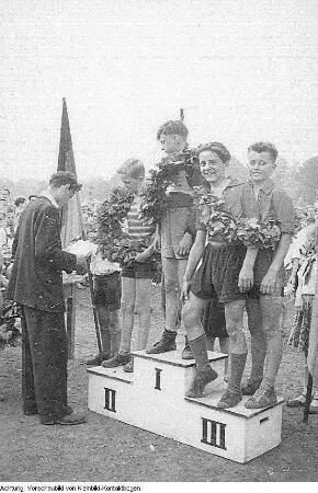 Dresden. Pionierorganisation "Ernst Thälmann". II. Pioniertreffen, Vorbereitung, 1955