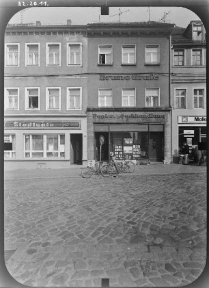 Bischofswerda, Altmarkt 4. Wohnhaus mit Laden (um 1820). Straßenfront