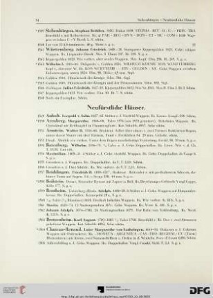 Neufürstliche Häuser (Nr. 1549-1741)