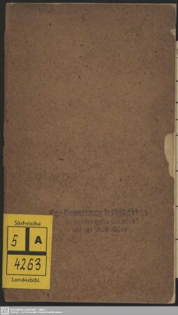 Kurtze Nachricht von E. Hoch-Edl. und Hochw. Raths zu Leipzig Bibliothec und denen daselbst befindlichen vornehmsten Curiositäten