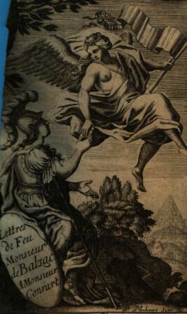 Lettres de feu Monsieur de Balzac a Monsieur Conrart
