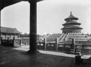 Tempelanlage in der chinesischen Provinz Schantung
