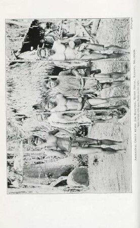 Aboriginal group ready for hunting, Bukit Prual, Kepong, Selangor