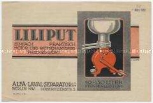 Liliput, 40-130 Liter Stundenleistung