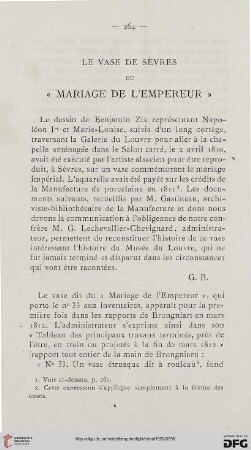 Le vase de Sèvres du "Mariage de L'Empereur"