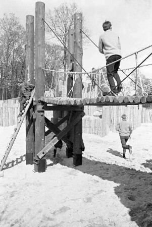 Spielplatz im Fasanengarten, angelegt zur Bundesgartenschau 1967.
