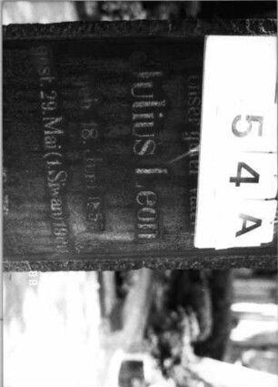 Grabstein 54A
